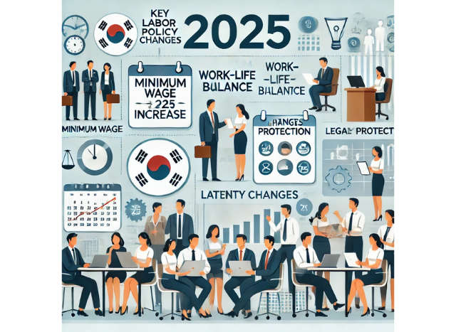 2025년 주요 인사·노무 변경사항 비교 및 분석