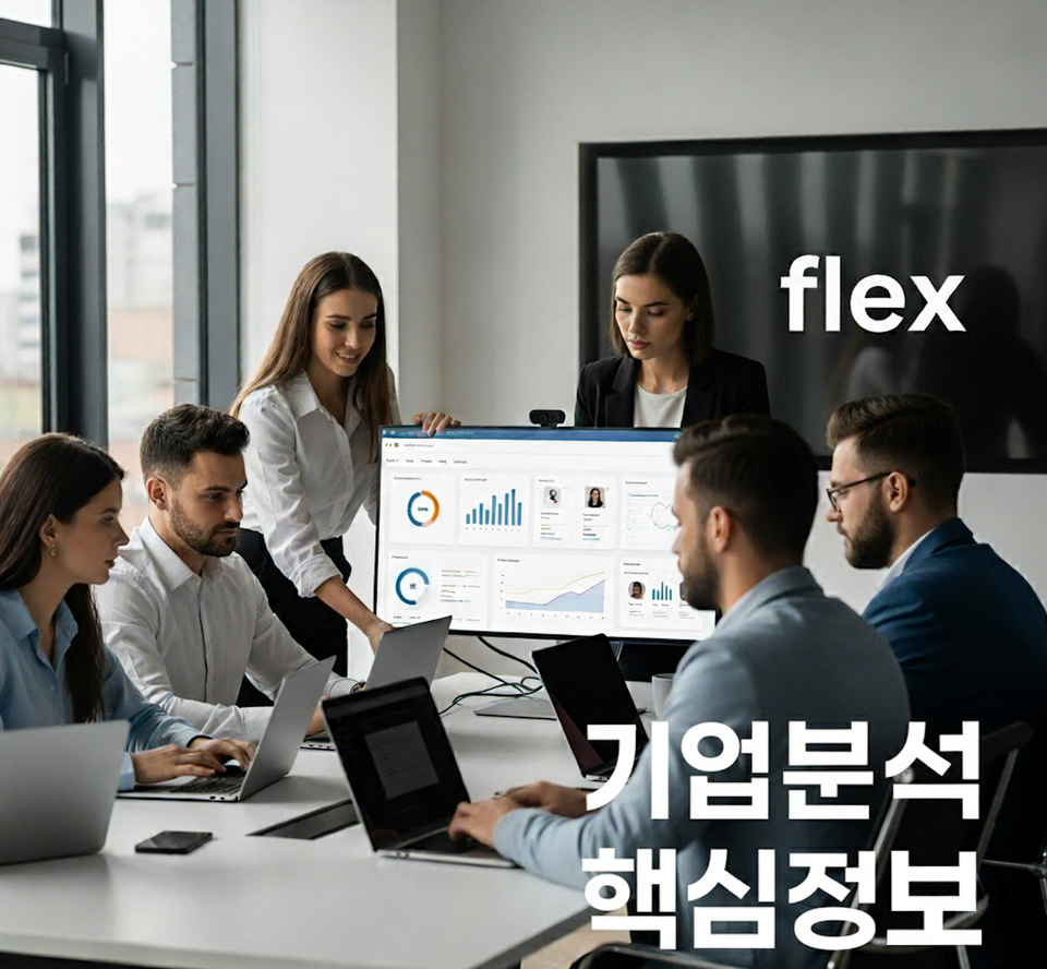 [기업분석]  - 플렉스 구직자를 위한 핵심 정보 (2025년 9월 기준)