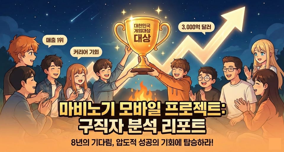 [프로젝트 분석] 기다림을 확신으로 바꾼 역전의 드라마, '마비노기 모바일(devCAT)' 리포트